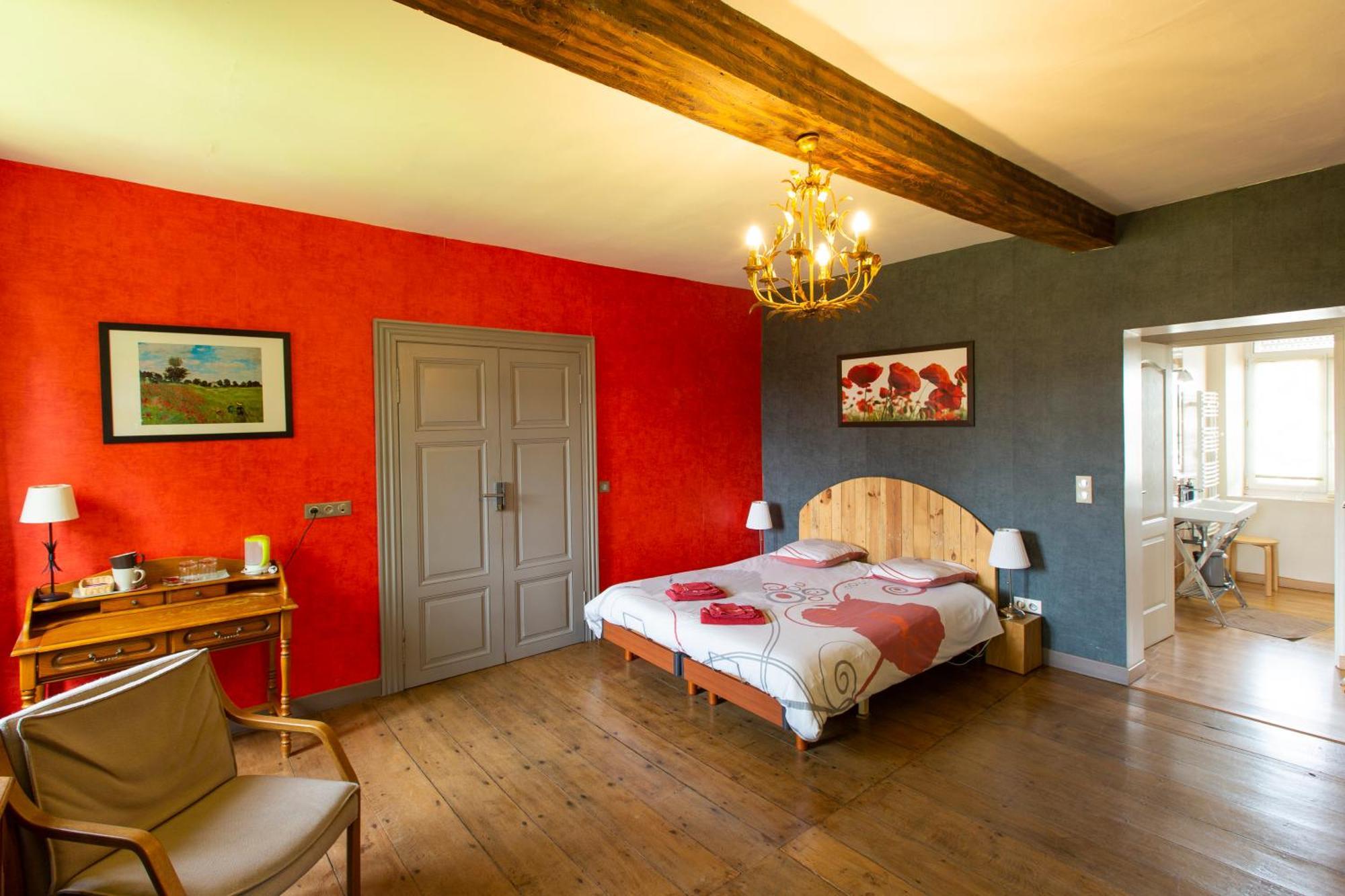 Bed and Breakfast Aubépine Sains-du-Nord Exterior foto