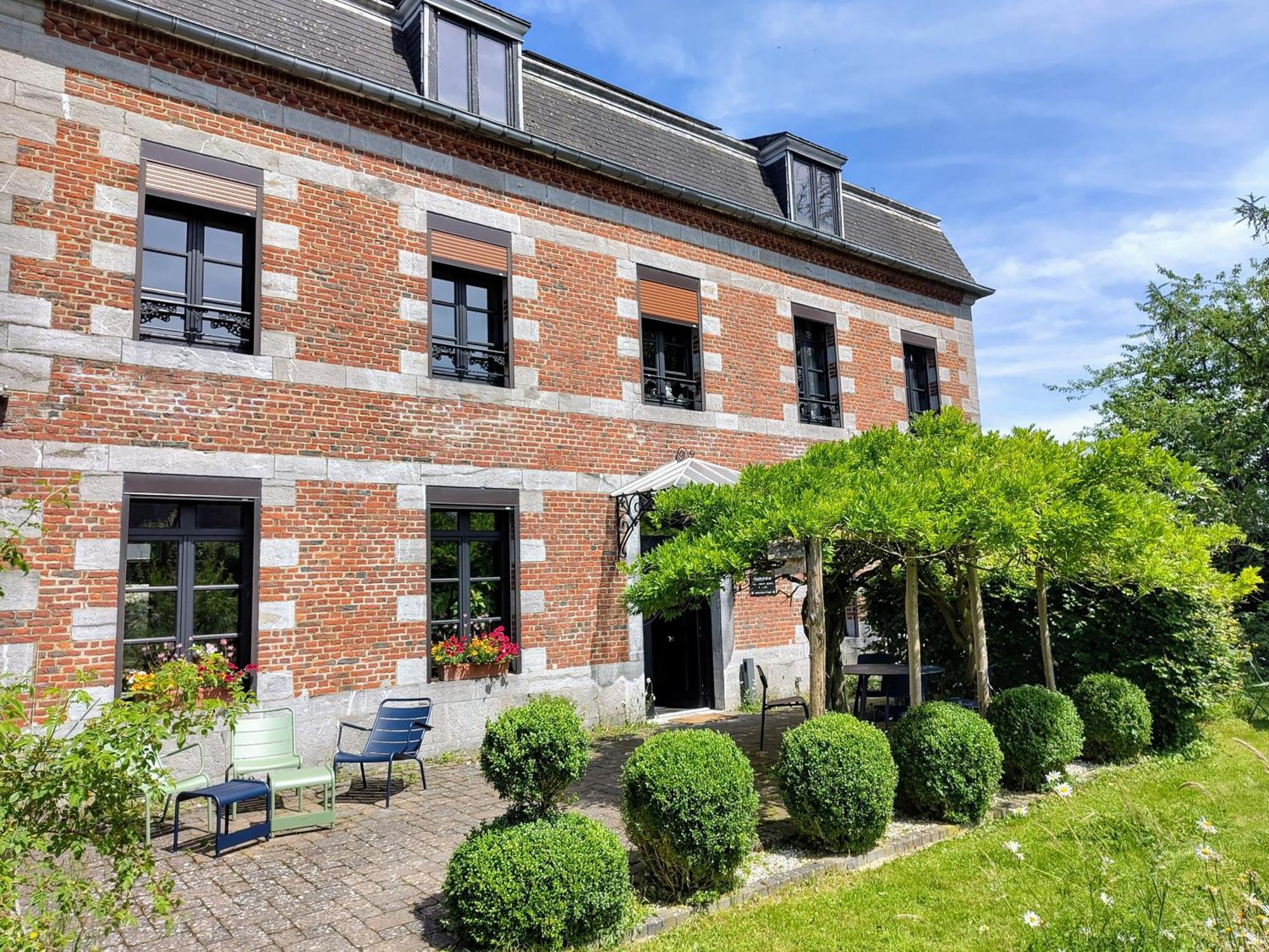 Bed and Breakfast Aubépine Sains-du-Nord Exterior foto